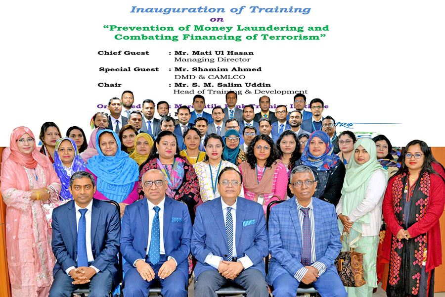 Mercantile Bank Organized Training on AML & CFT